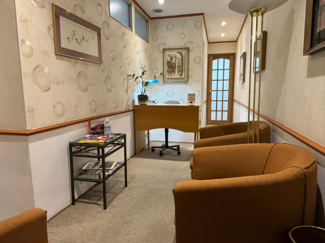 Sala de espera do Consultório